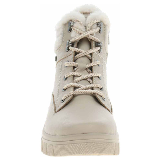 detail Dámská kotníková obuv Remonte D0E71-60 beige kombi