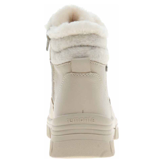 detail Dámská kotníková obuv Remonte D0E71-60 beige kombi