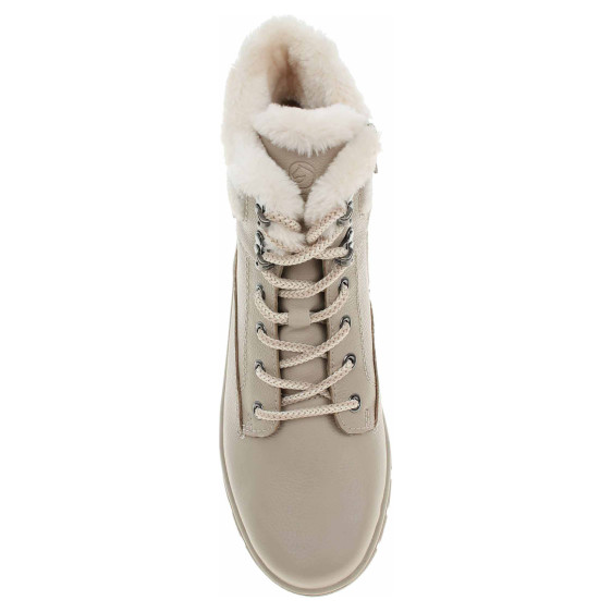 detail Dámská kotníková obuv Remonte D0E71-60 beige kombi