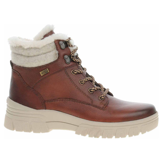 detail Dámská kotníková obuv Remonte D0E71-24 braun kombi