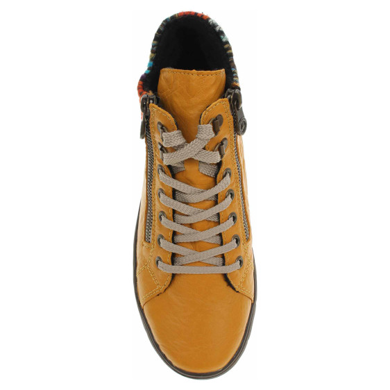 detail Dámská kotníková obuv Rieker N1305-68 gelb