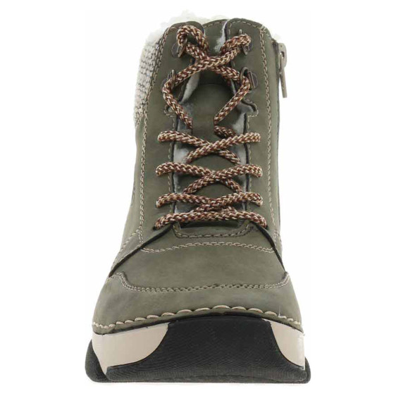 detail Dámská kotníková obuv Rieker 45955-54 grun