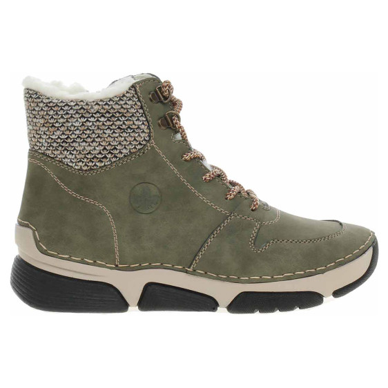 detail Dámská kotníková obuv Rieker 45955-54 grun