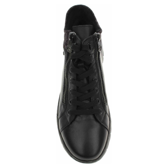 detail Dámská kotníková obuv Rieker N1305-00 schwarz