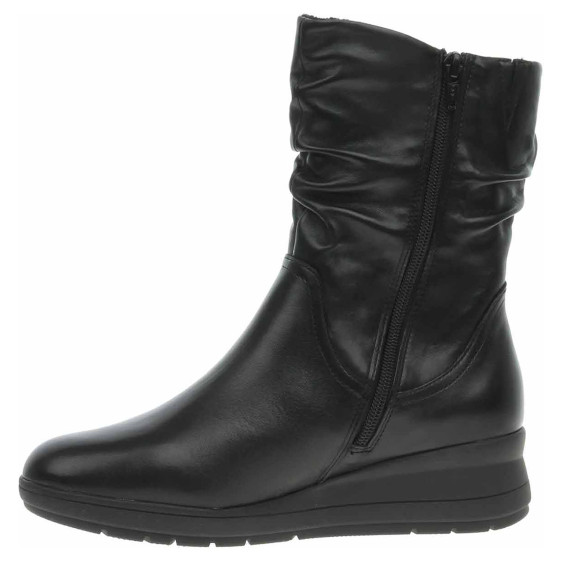 detail Dámské polokozačky Jana 8-25721-45 black