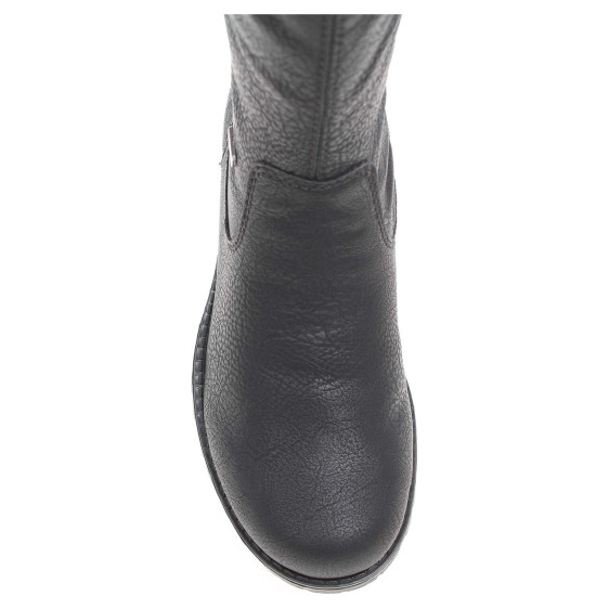 detail Dámské kozačky Rieker 78554-00 schwarz