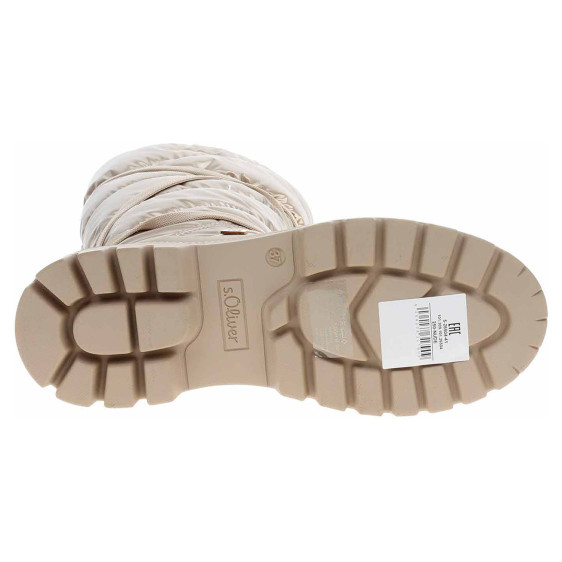 detail Dámské sněhule s.Oliver 5-26504-41 nude