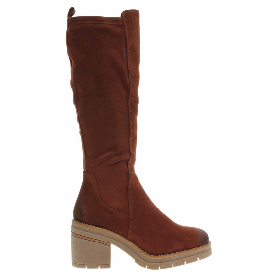 detail Dámské kozačky Marco Tozzi 2-25671-41 cognac