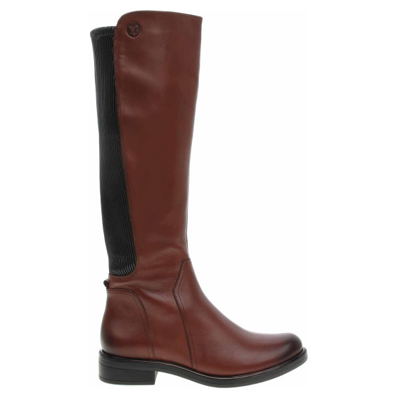 detail Dámské kozačky Caprice 9-25513-41 cognac comb