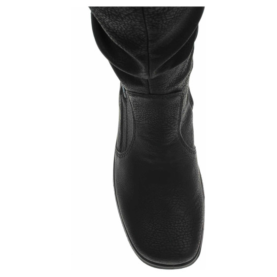 detail Dámské kozačky Rieker Z7072-00 schwarz
