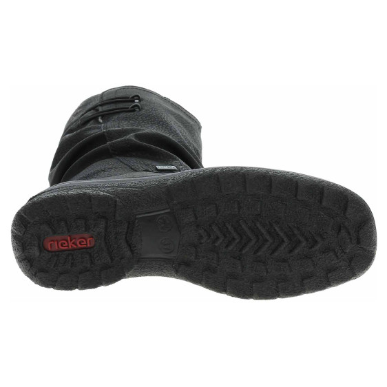 detail Dámské kozačky Rieker Z7072-00 schwarz