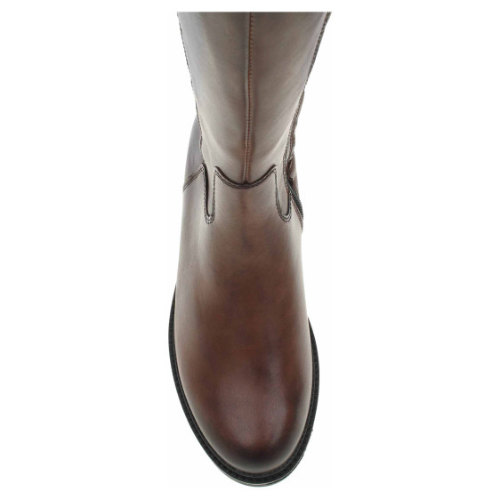 detail Dámské kozačky Remonte D2W74-25 braun