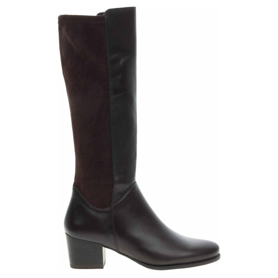 detail Dámské kozačky Caprice 9-25504-45 dk brown comb