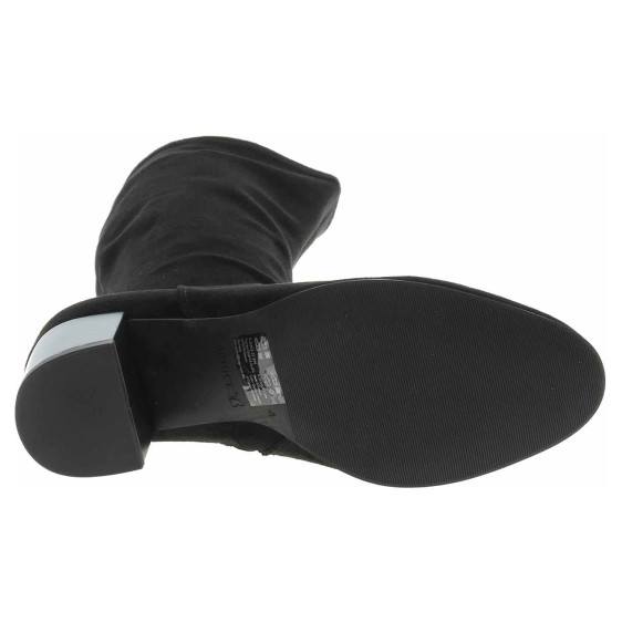 detail Dámské kozačky Caprice 9-25503-45 black stretch