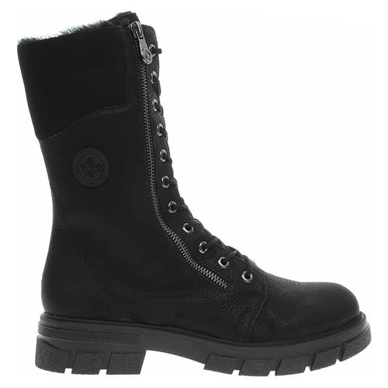 detail Dámské kozačky Rieker Z9131-00 schwarz