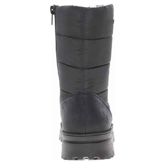 detail Dámské polokozačky Rieker Z5470-00 schwarz