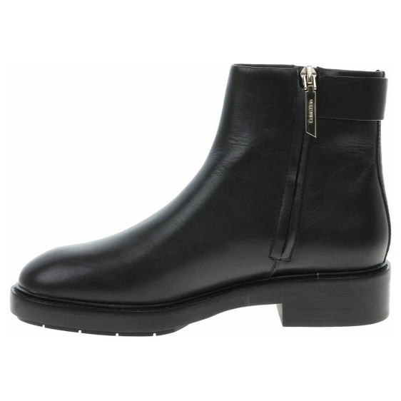 detail Dámské polokozačky Calvin Klein HW0HW01258 BAX Ck Black
