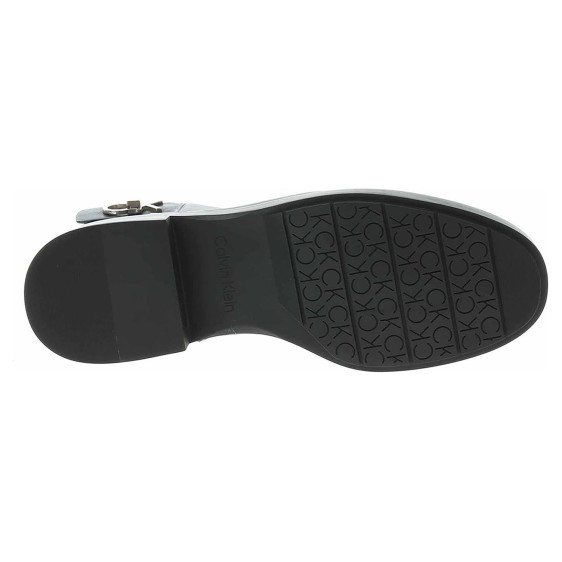 detail Dámské polokozačky Calvin Klein HW0HW01258 BAX Ck Black