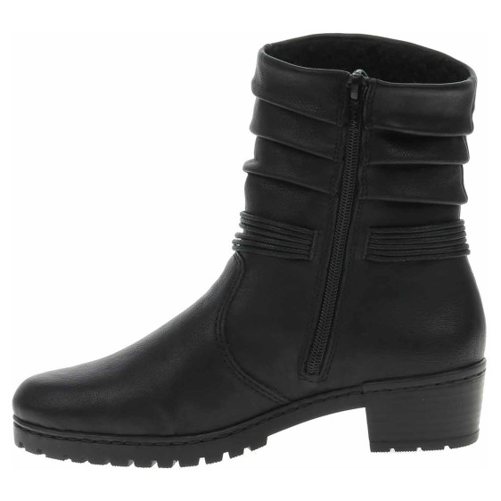 detail Dámské polokozačky Rieker Y17R2-00 schwarz