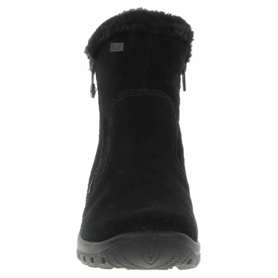 detail Dámské polokozačky Rieker L7162-00 schwarz