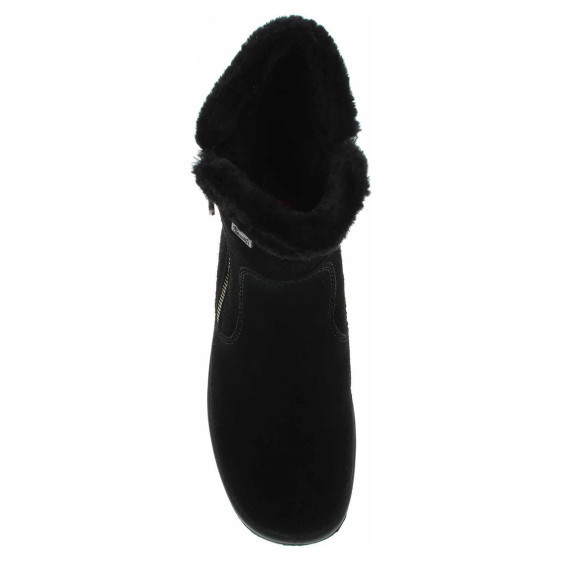 detail Dámské polokozačky Rieker L7162-00 schwarz