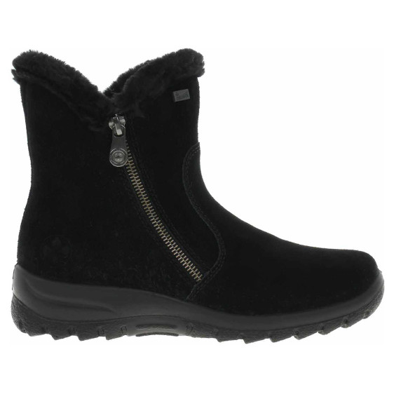 detail Dámské polokozačky Rieker L7162-00 schwarz