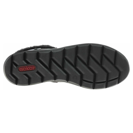 detail Dámské polokozačky Rieker Z0070-00 schwarz