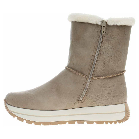 detail Dámské polokozačky Rieker N4052-60 beige