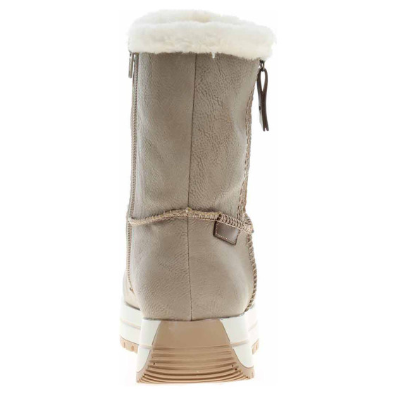 detail Dámské polokozačky Rieker N4052-60 beige