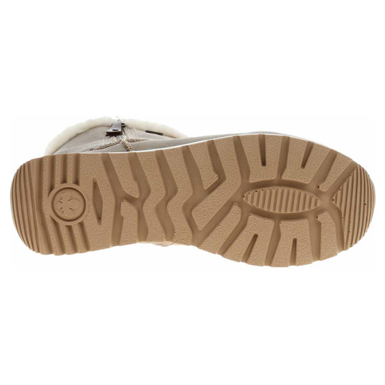 detail Dámské polokozačky Rieker N4052-60 beige