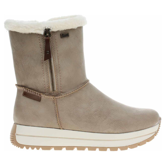 detail Dámské polokozačky Rieker N4052-60 beige
