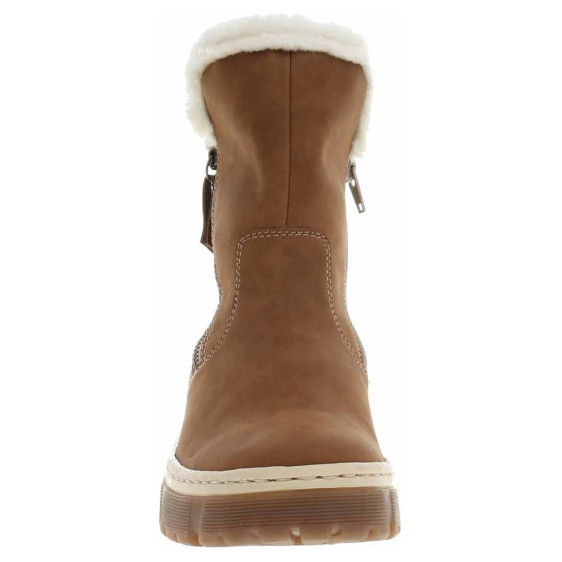 detail Dámské polokozačky Rieker X8661-24 braun