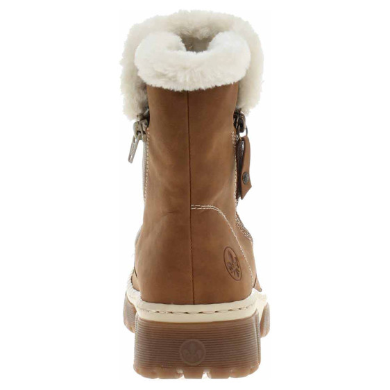 detail Dámské polokozačky Rieker X8661-24 braun