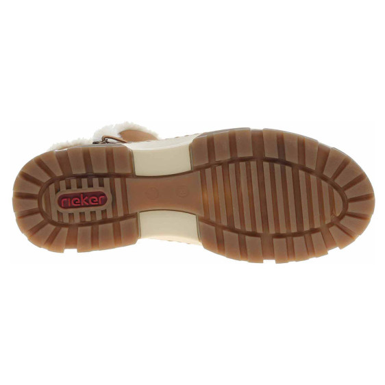 detail Dámské polokozačky Rieker X8661-24 braun