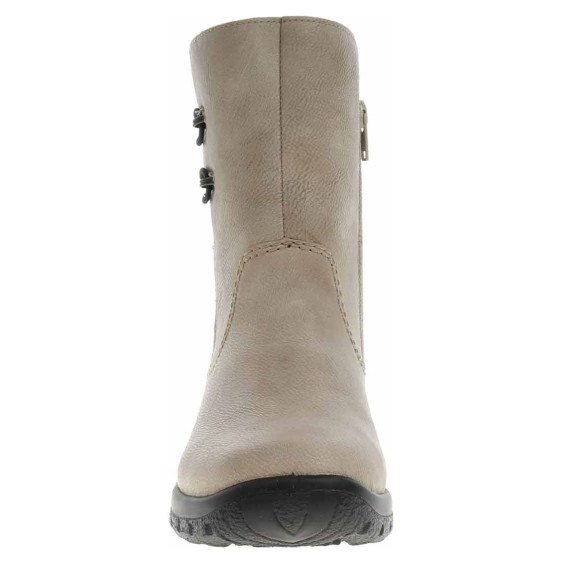 detail Dámské polokozačky Rieker Z7172-62 beige