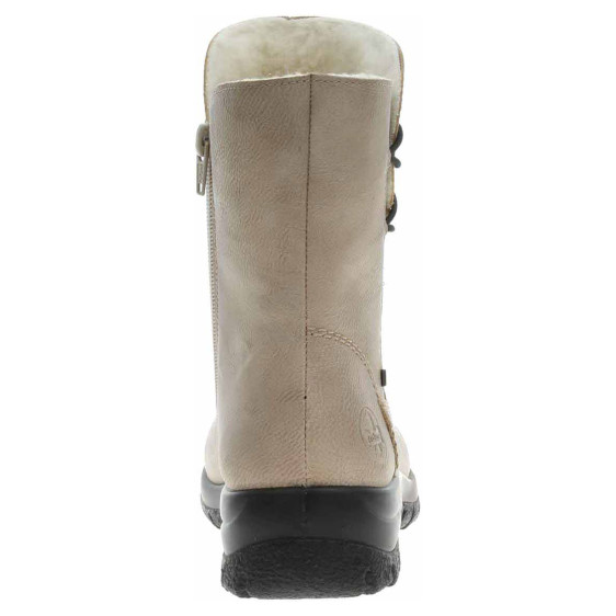 detail Dámské polokozačky Rieker Z7172-62 beige