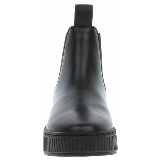 detail Dámské polokozačky Tamaris 1-25403-43 black leather