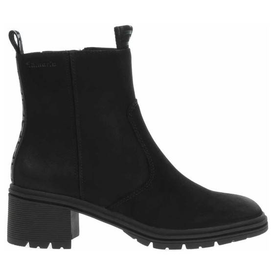 detail Dámské polokozačky Tamaris 1-25386-43 black