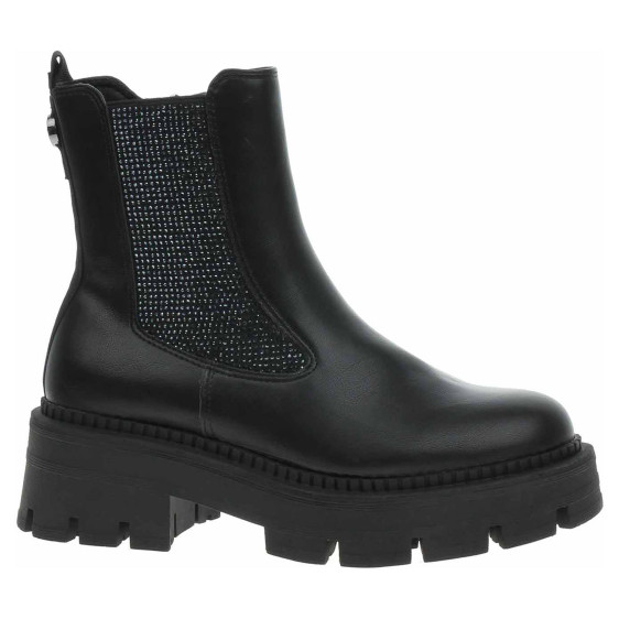 detail Dámské polokozačky Tamaris 1-25475-43 black glam