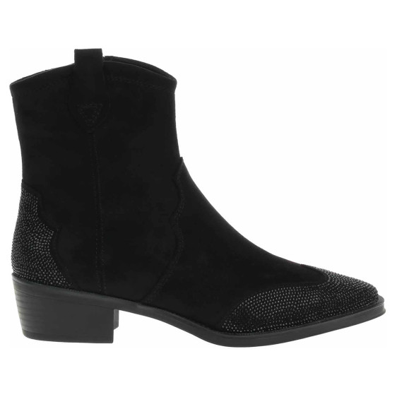 detail Dámské polokozačky Marco Tozzi 2-25340-43 black