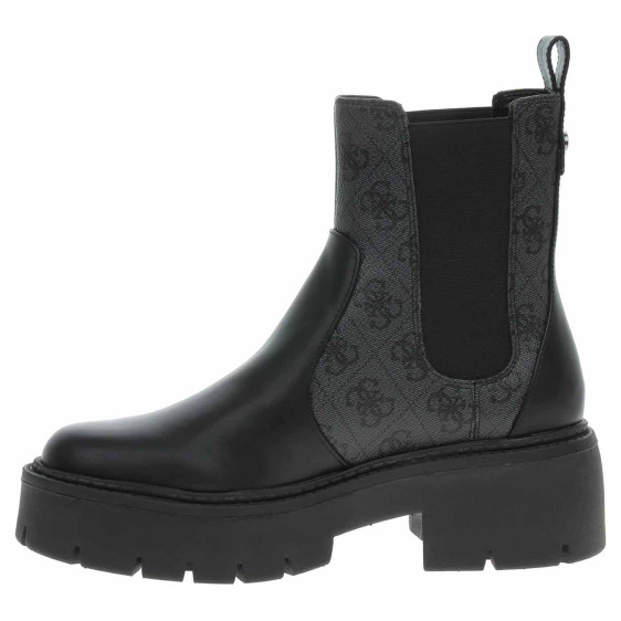 detail Dámské polokozačky Guess FLTSHUELE10-BLKCO