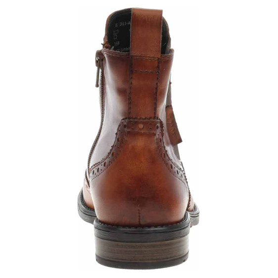 detail Dámské polokozačky Bagatt D11-AFS39-4000 cognac