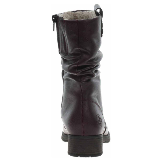 detail Dámské polokozačky Rieker Z9583-35 rot