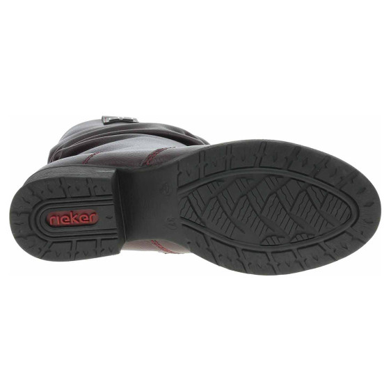 detail Dámské polokozačky Rieker Z9583-35 rot