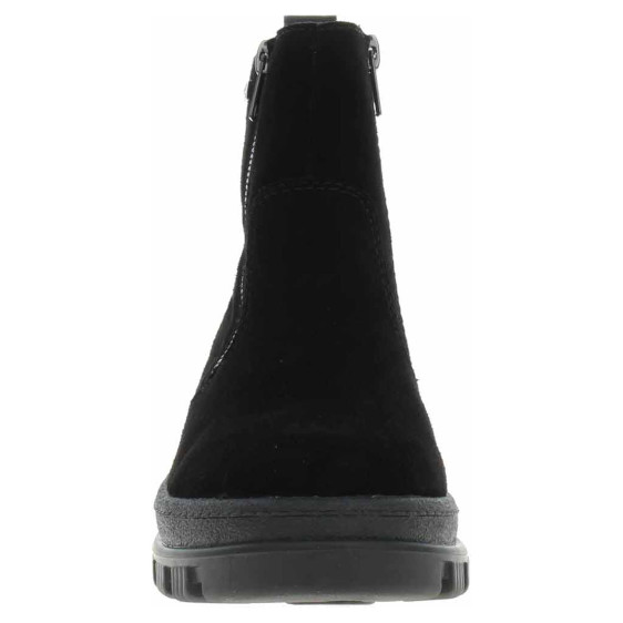 detail Dámské polokozačky Rieker X8251-00 schwarz