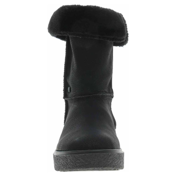 detail Dámské polokozačky Rieker Y0090-00 schwarz