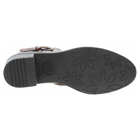 detail Dámské polokozačky Bagatt D11-76833-4000 cognac