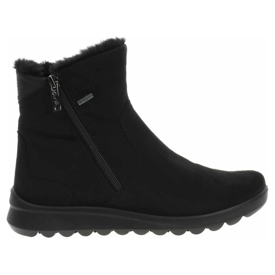 detail Dámské polokozačky Ara 12-40408-01 schwarz