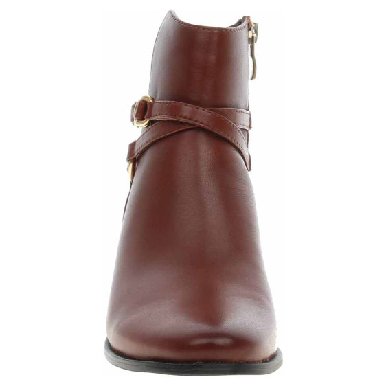 detail Dámské polokozačky Caprice 9-25303-45 cognac nappa