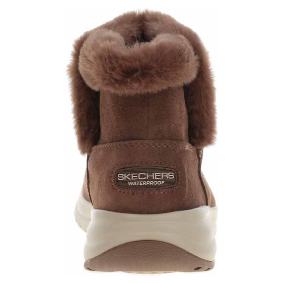 detail Skechers Waterproof: On-the-GO Stellar – Cozy Step chocolat